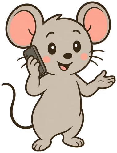 Mimi la souris au téléphone