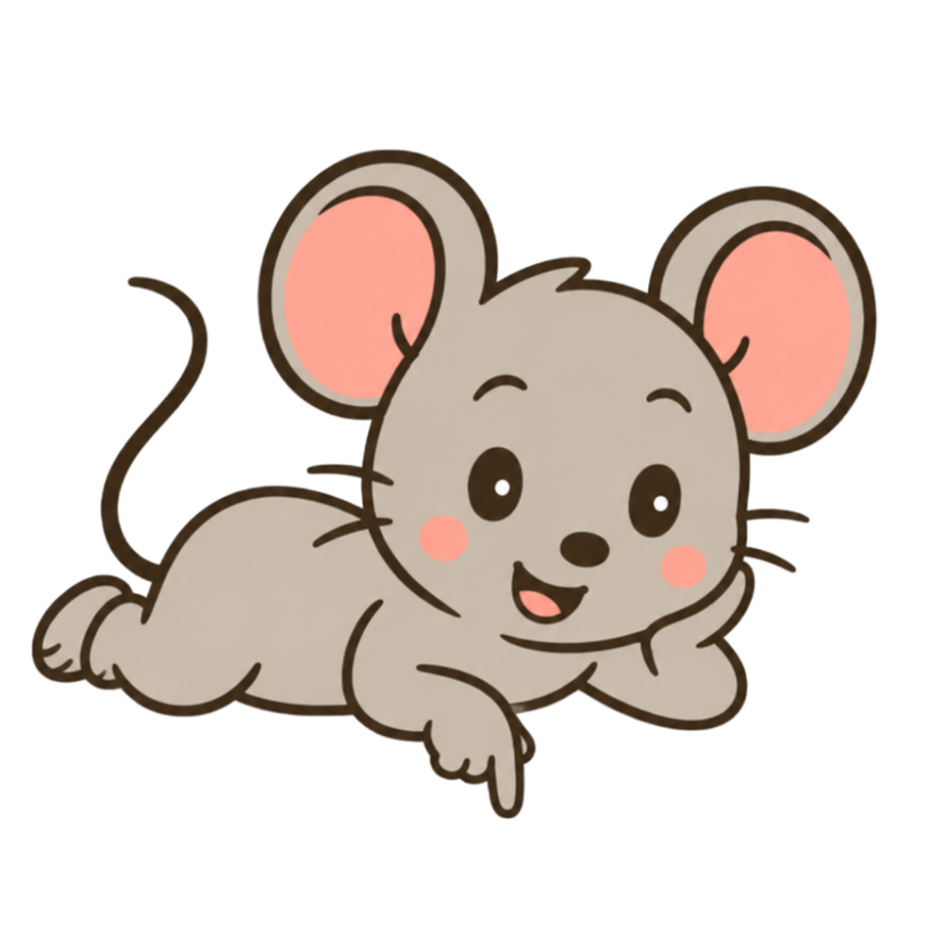 Mimi la souris, mascotte de Ton Site en Main